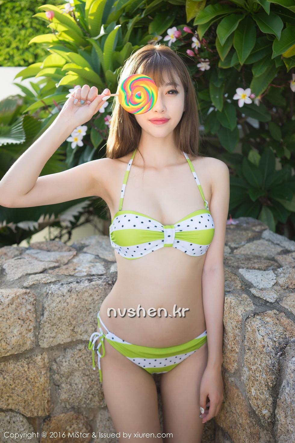 SugarLittle Sweetheart CC Koh Samui Travel Photoshoot Sexy Bikini Candy Beautiful Girl Photo Shoot 55P 2