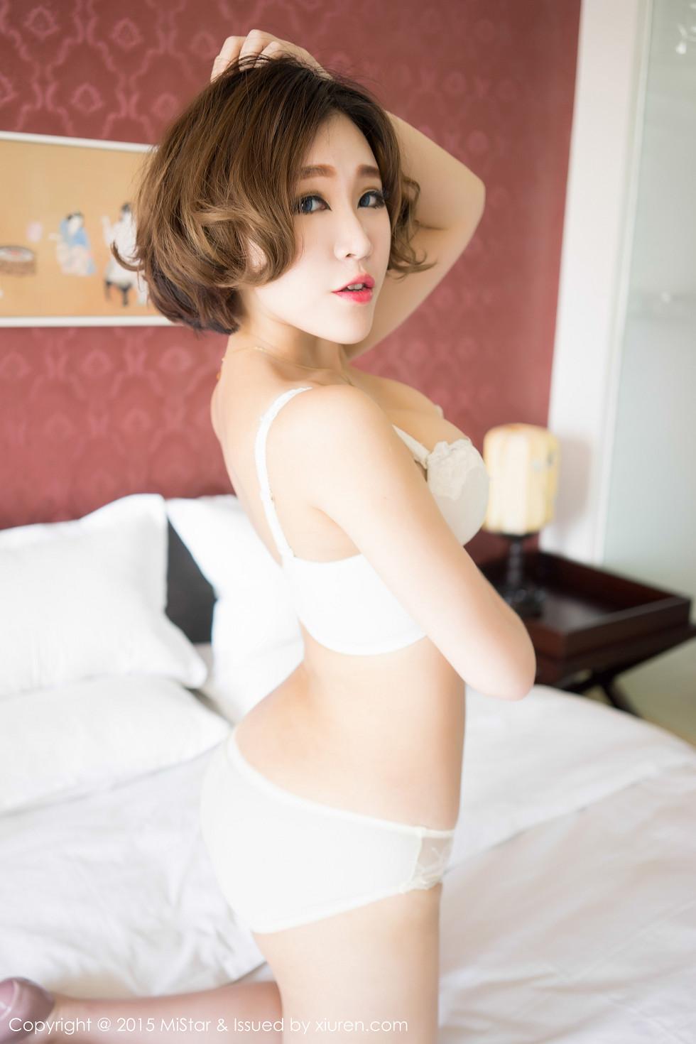 Zhao Huanyan Jessica Black Lace Lingerie Photo Shoot 60P