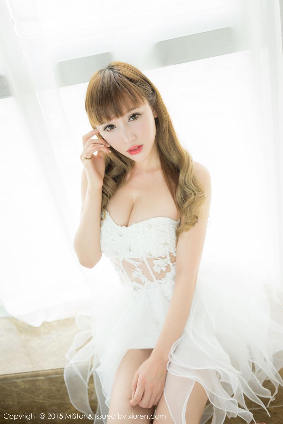 Si Dai Yuan Amy hot body beautiful bust passionate red lips stunning photo set 61P 5