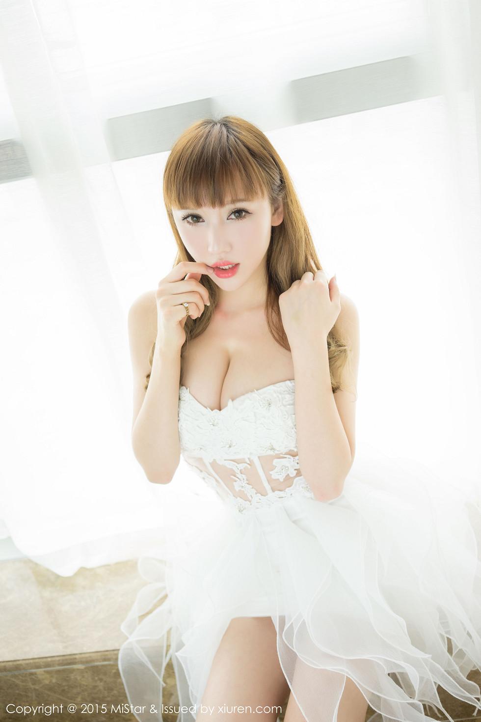 Si Dai Yuan Amy hot body beautiful bust passionate red lips stunning photo set 61P 6