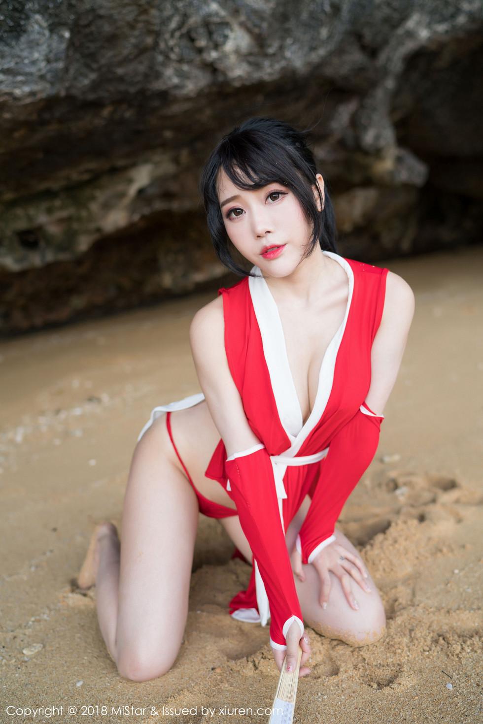 Doudou Liang Youlina Jiami Travel Outdoor Shoot COS Bushido Dance Sensual Gorgeous Photoshoot 50P